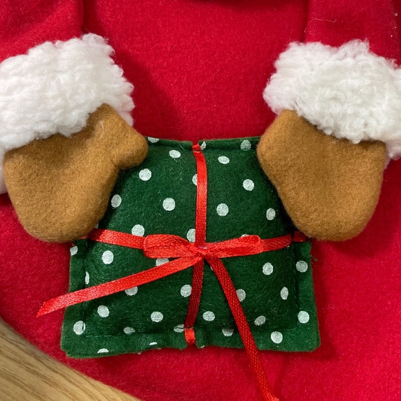 Rustic Christmas Stocking Mrs Santa Claus 3-D Country Plaid w Fur Hobby Lobby - Picture 4 of 7